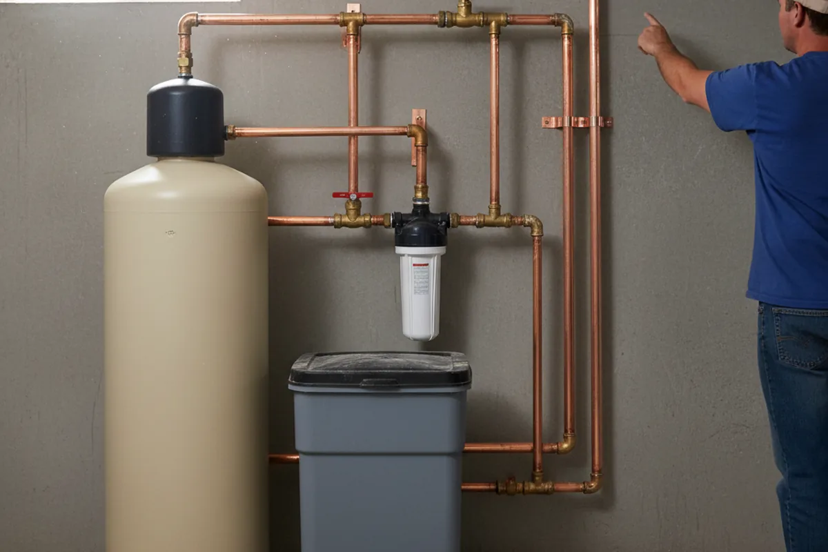 Whole-house water treatment system installed in Walworth